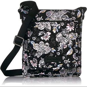 NWOT Vera Bradley Cotton Mini Hipster Crossbody Purse with RFID Protection
